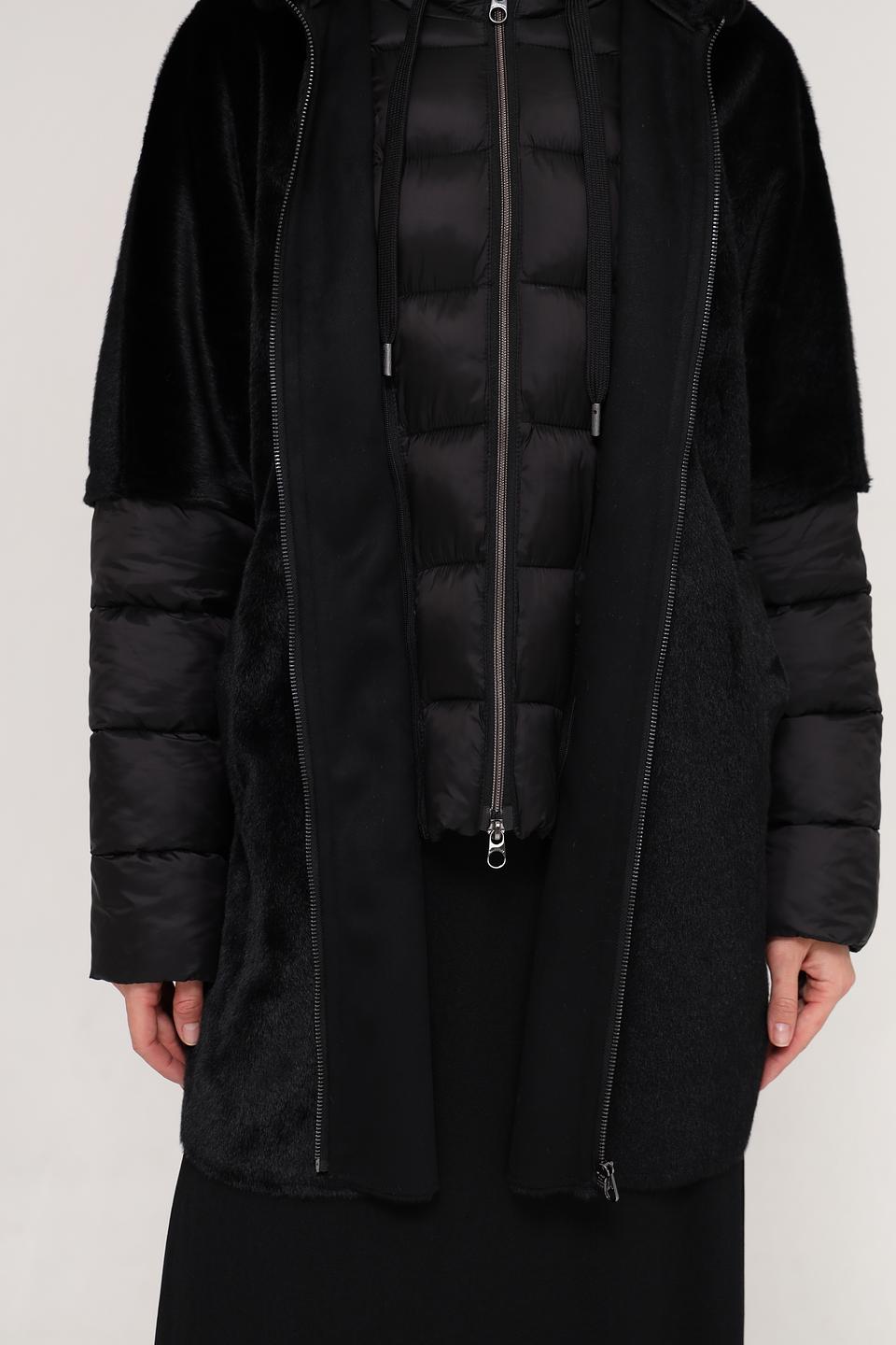 Куртка Milestone комбинированная чёрная