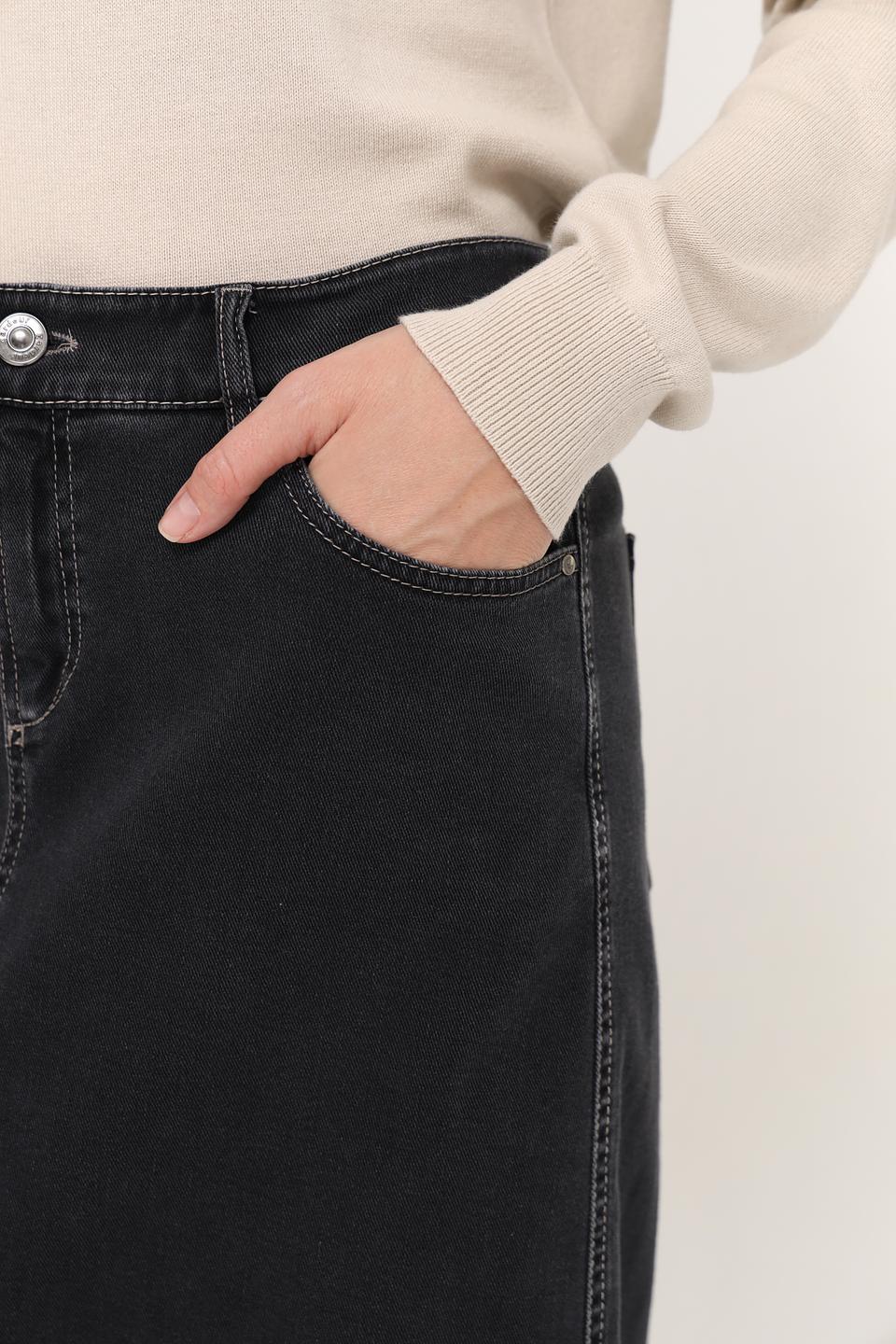 Юбка Gardeur джинсовая чёрная