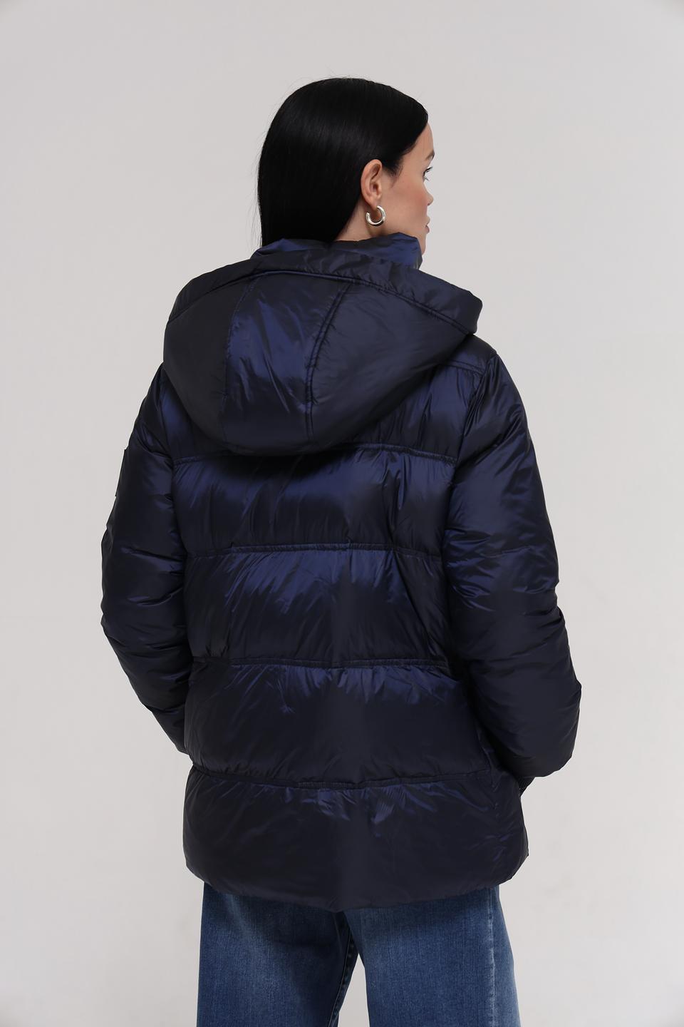 Куртка Marc Aurel стеганая тёмно-синяя