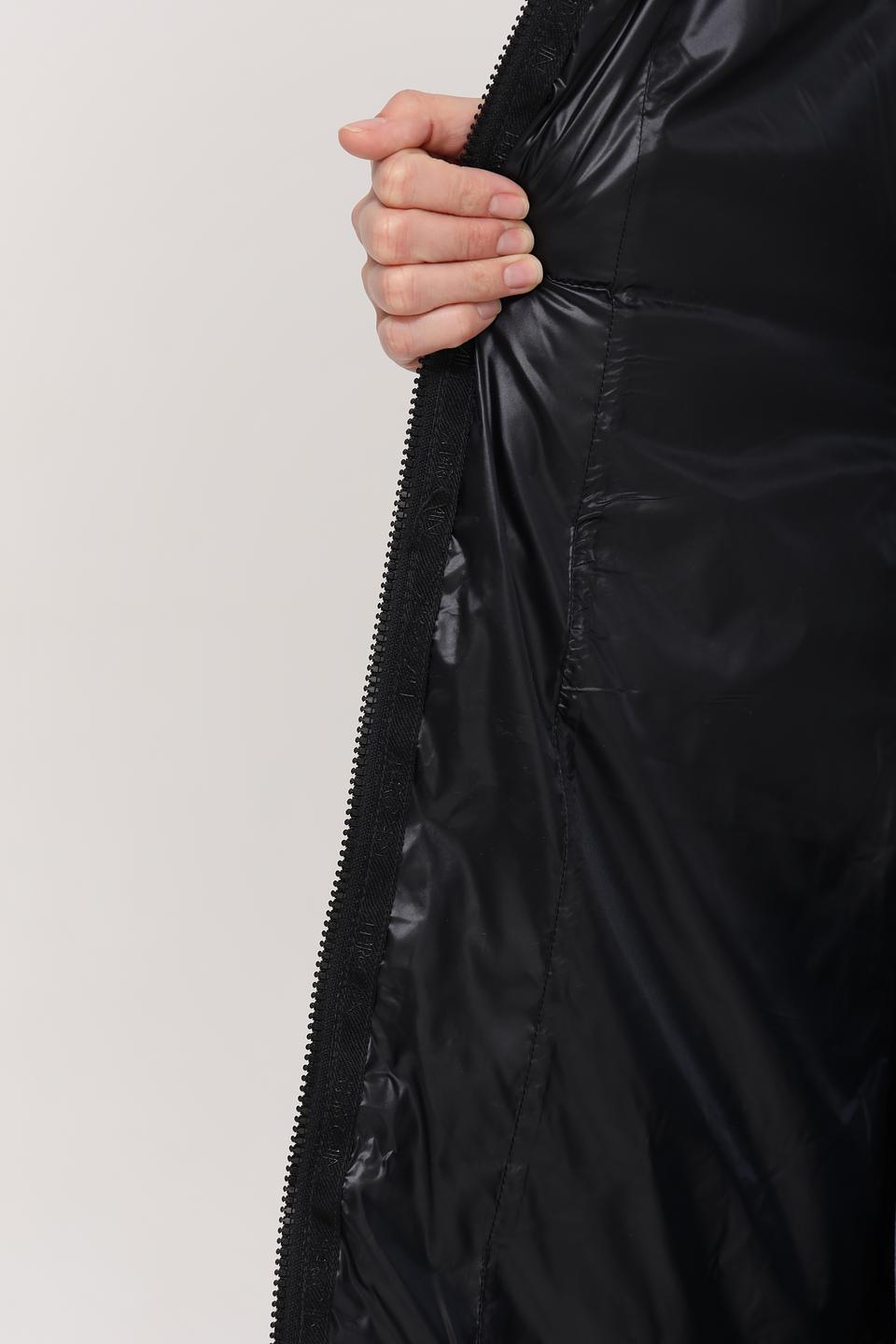 Пальто Marc Cain стеганое чёрное