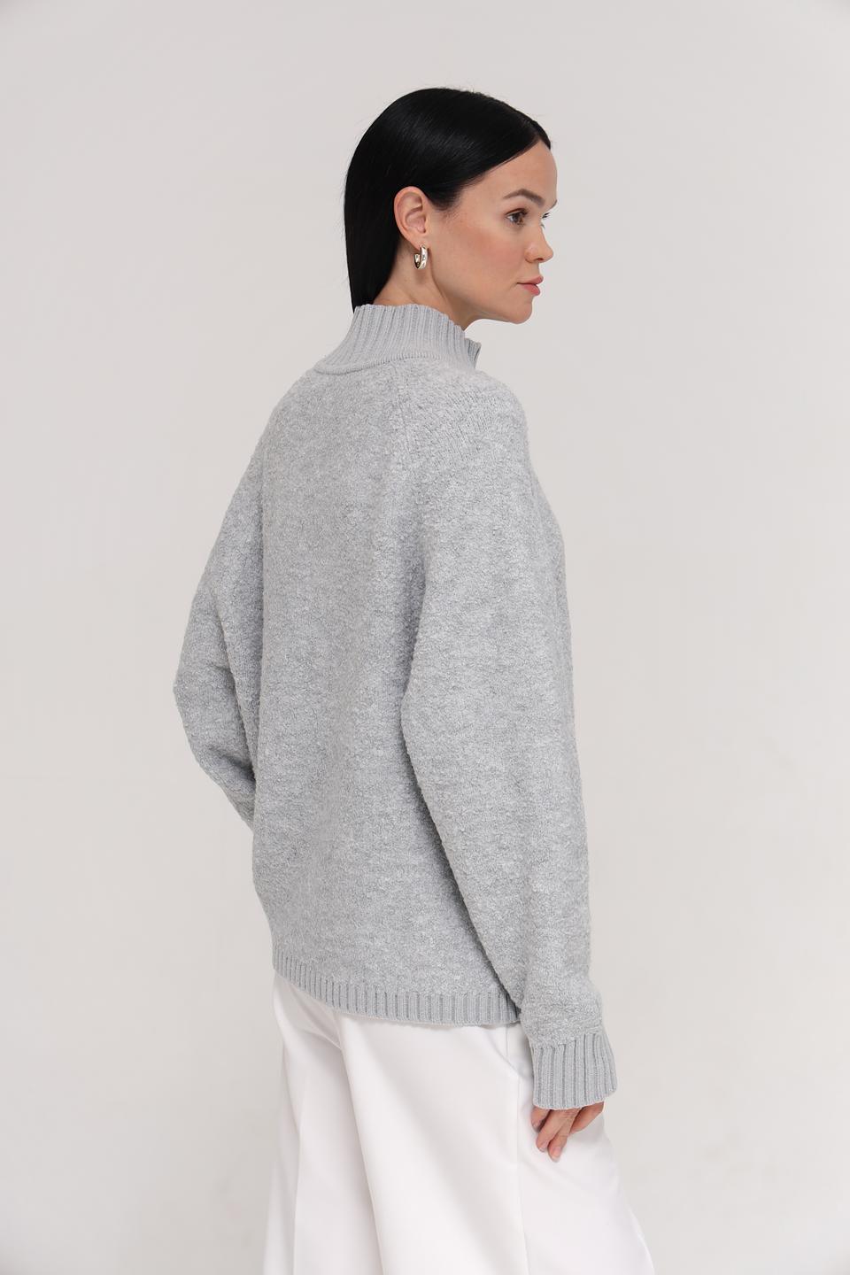 Жакет Marc Aurel серый на молнии