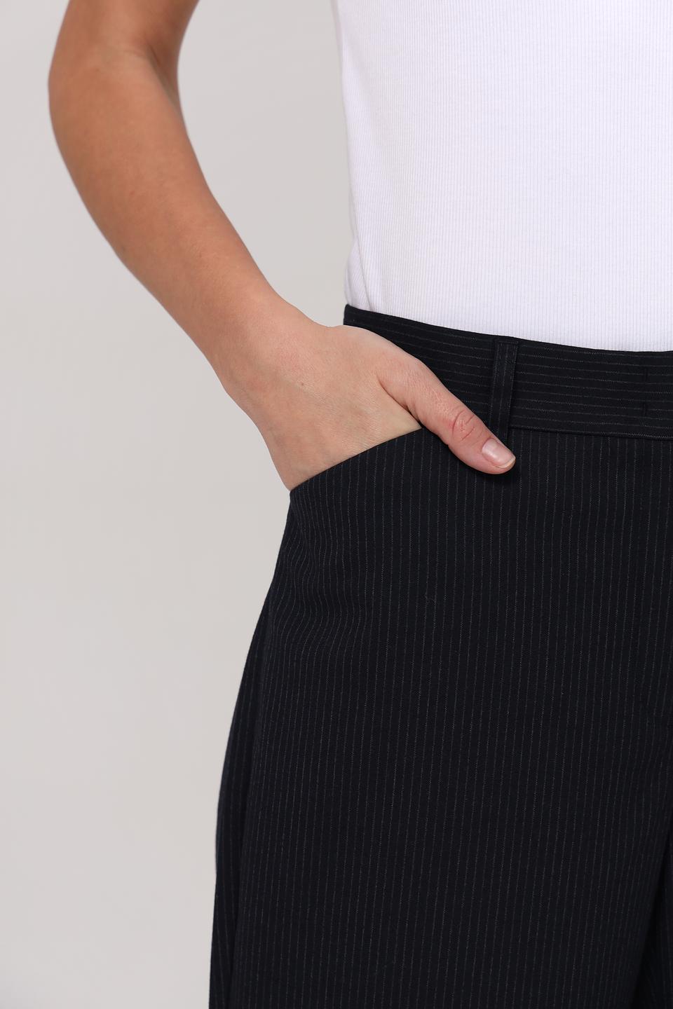 Брюки Gerry Weber в полоску чёрный