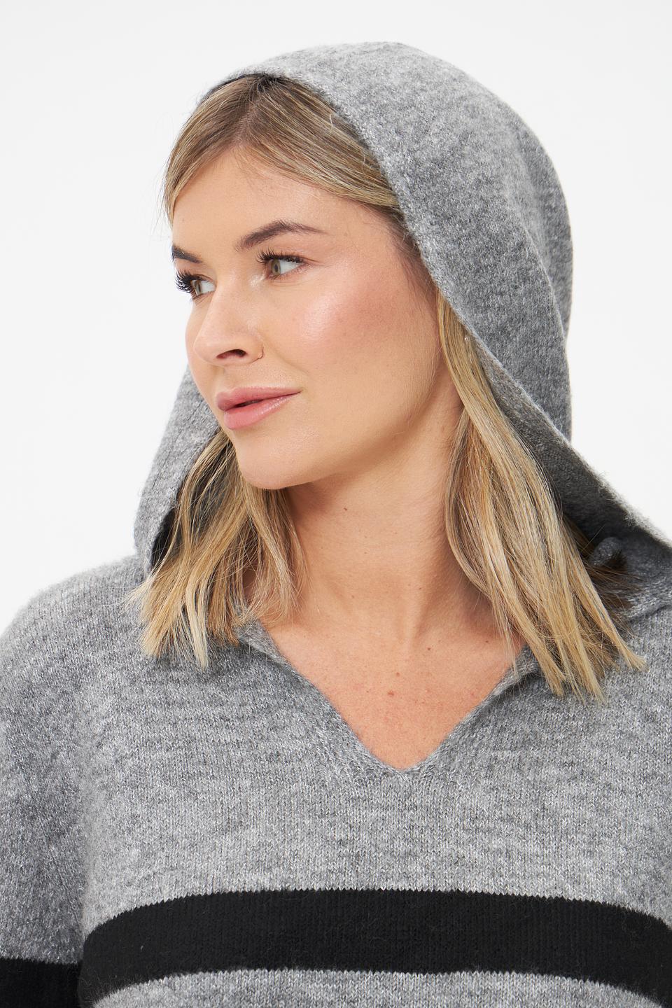 Пуловер Monari в полоску с логотипом