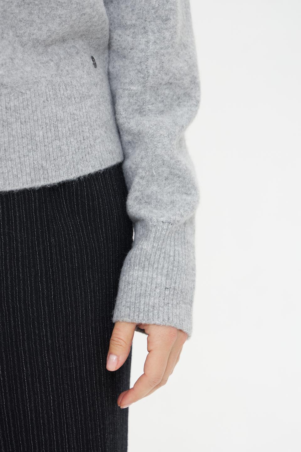 Жакет Monari серый с карманами