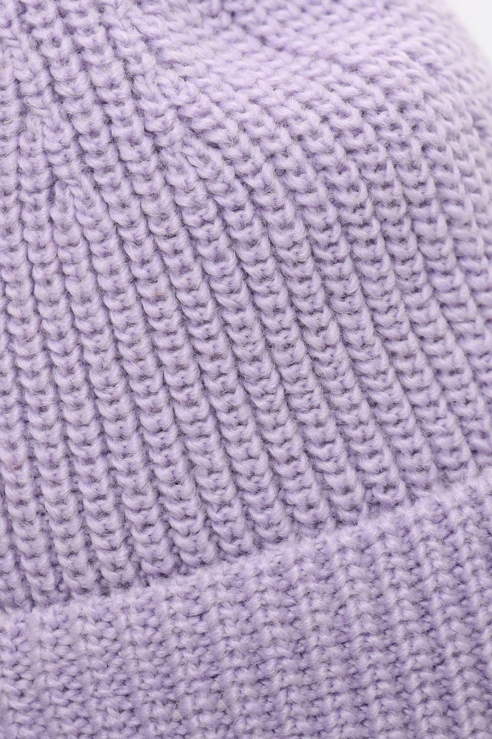 Шапка Seeberger вязаная лавандовая