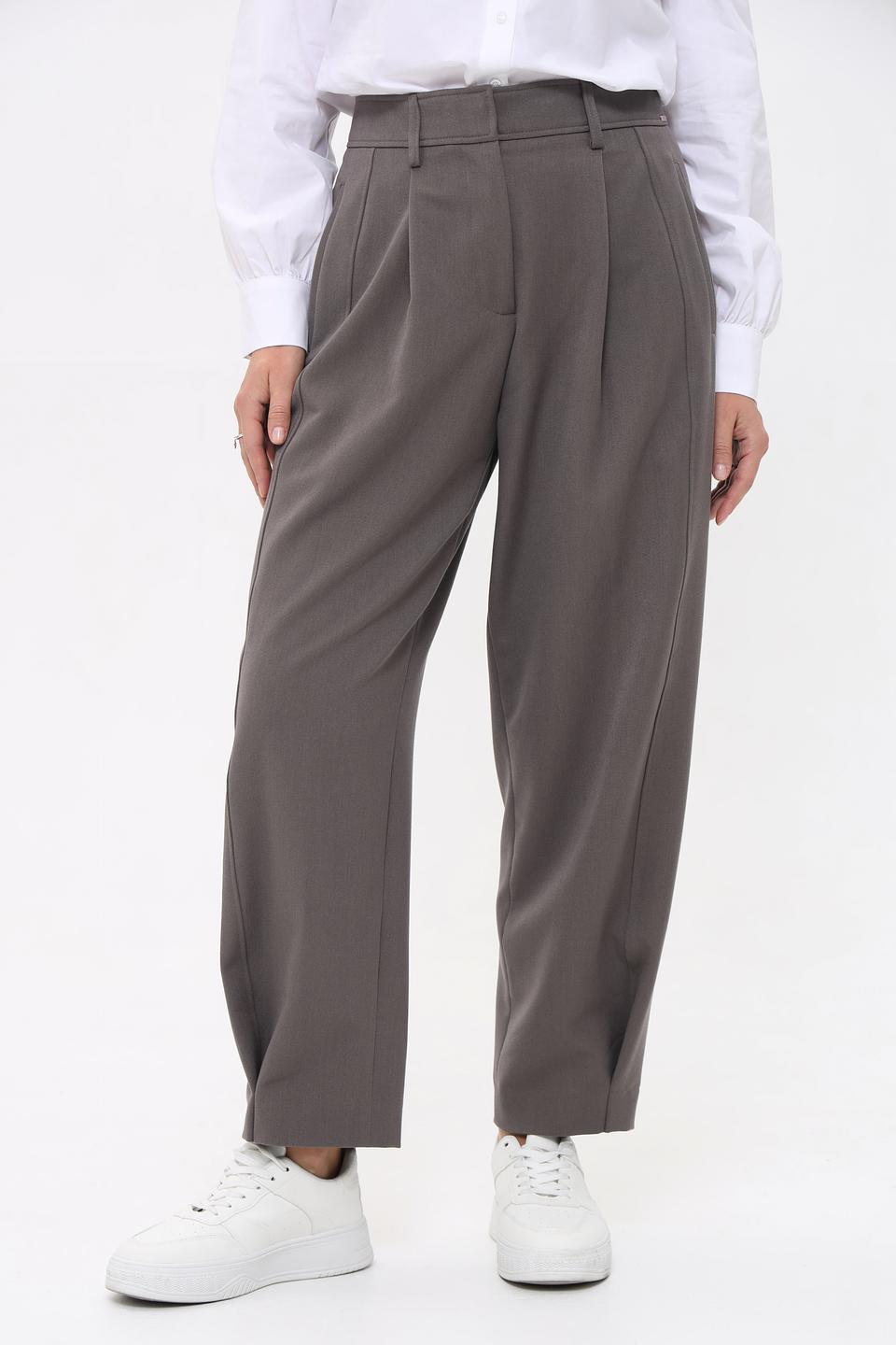 Брюки Cinque широкие серые