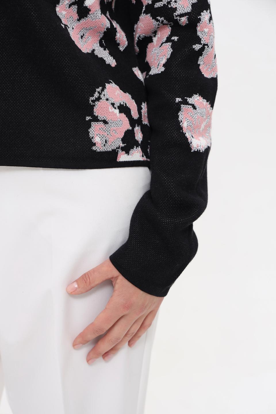 Пуловер Taifun с цветочным принтом