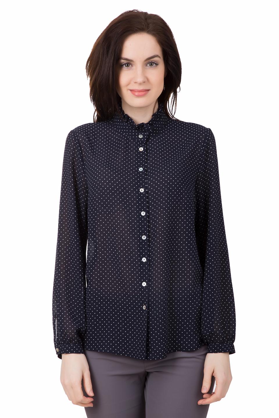 Блуза Femme в горошек