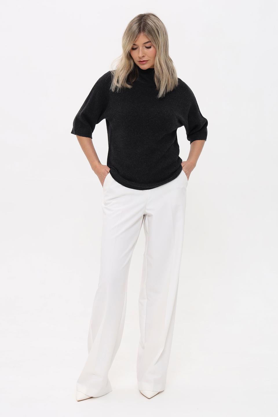 Пуловер Gerry Weber чёрный с рукавом 3/4