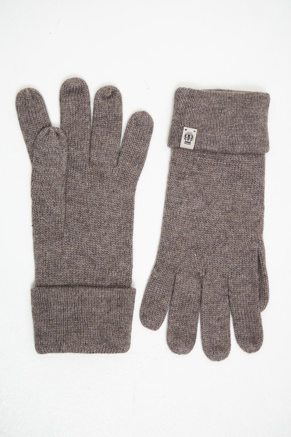 Перчатки Roeckl серые вязаные