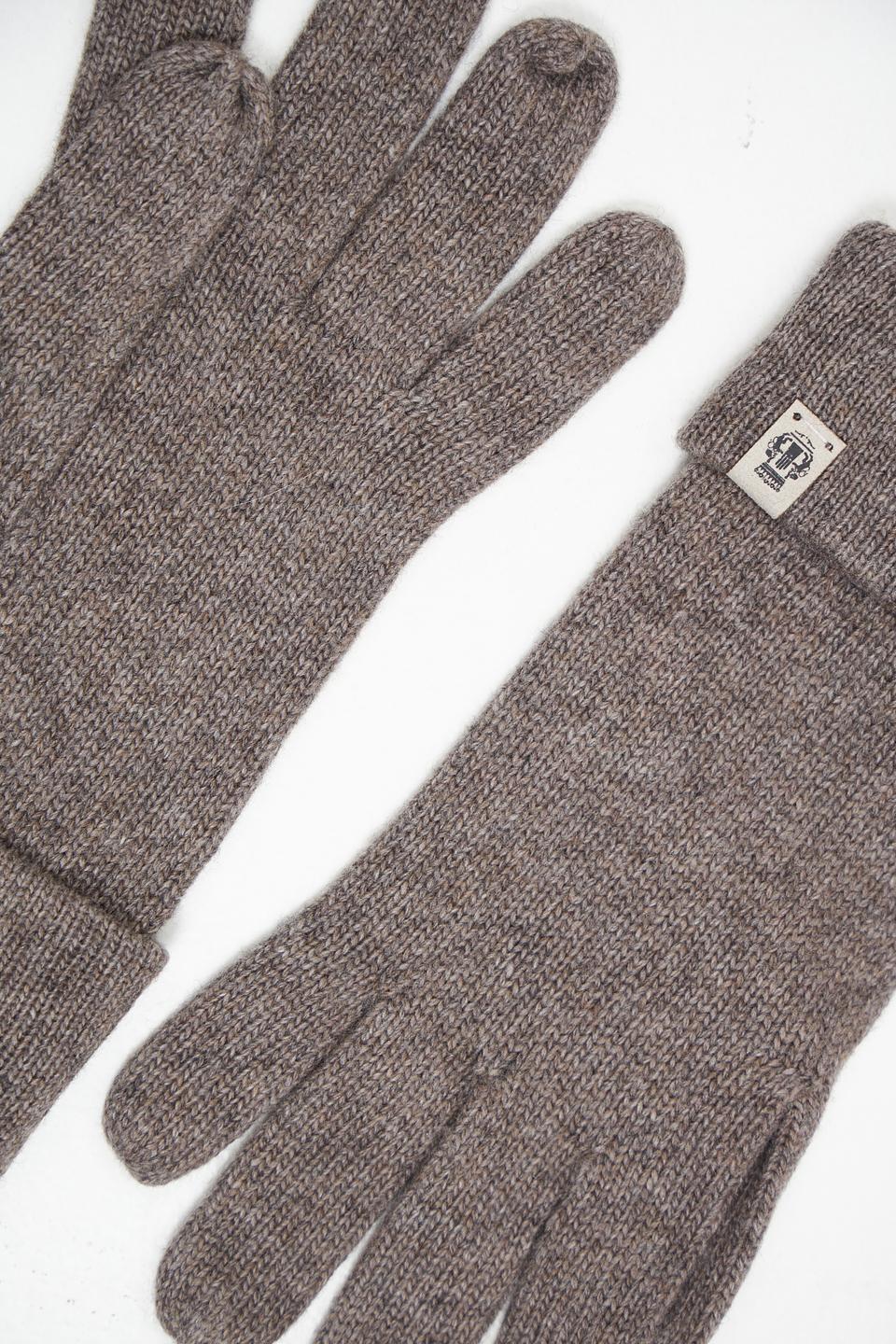 Перчатки Roeckl серые вязаные