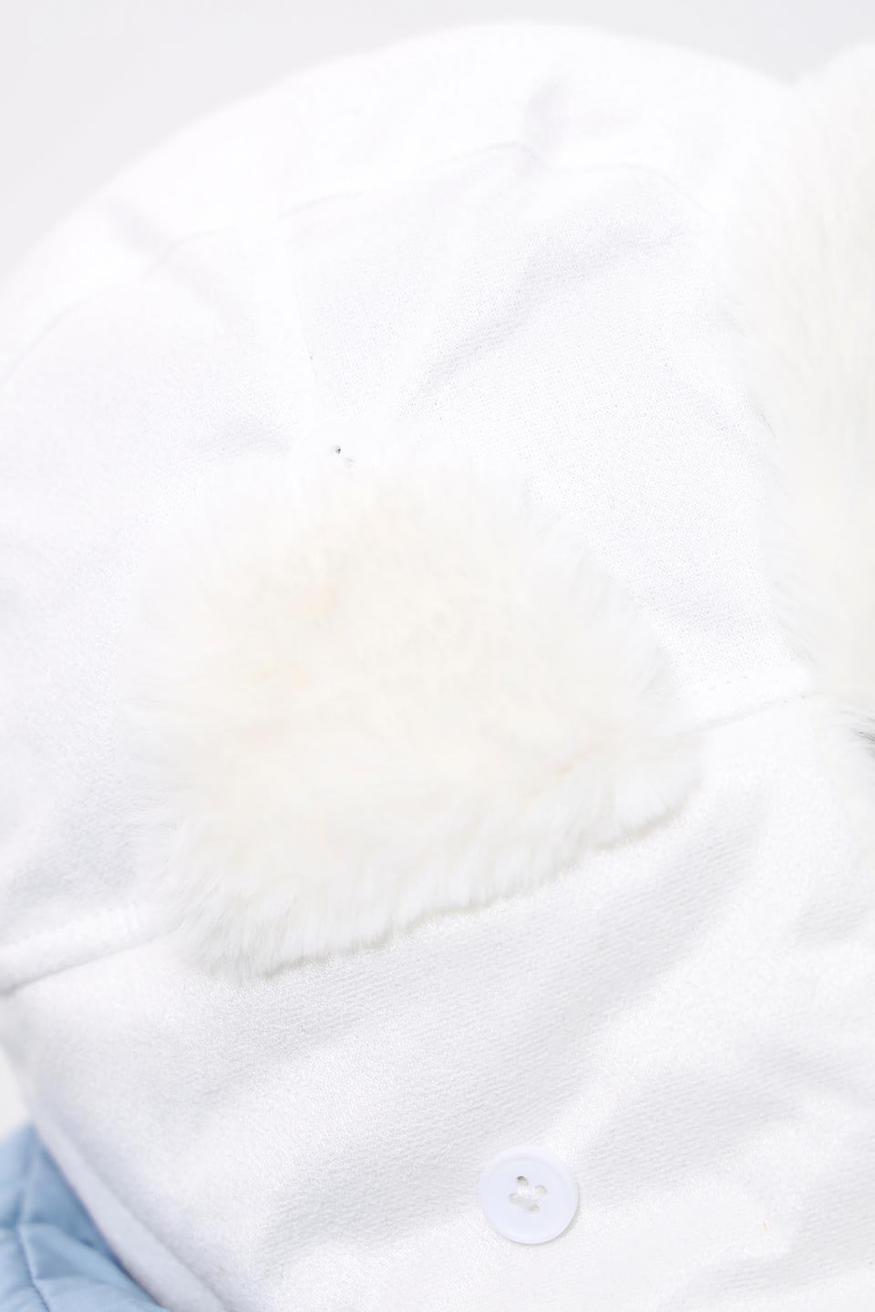 Шапка Seeberger с меховой отделкой