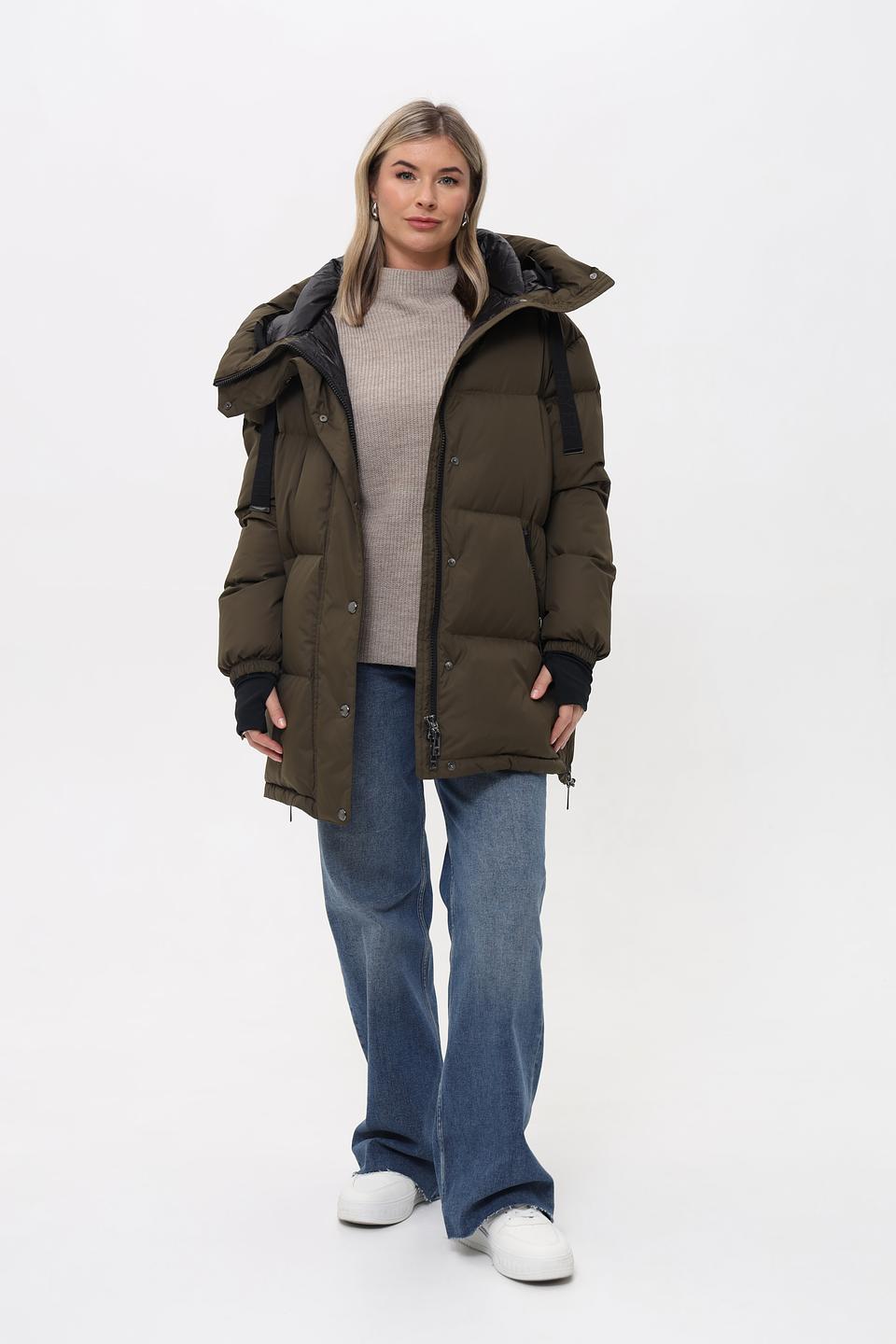 Куртка Heyer оверсайз хаки