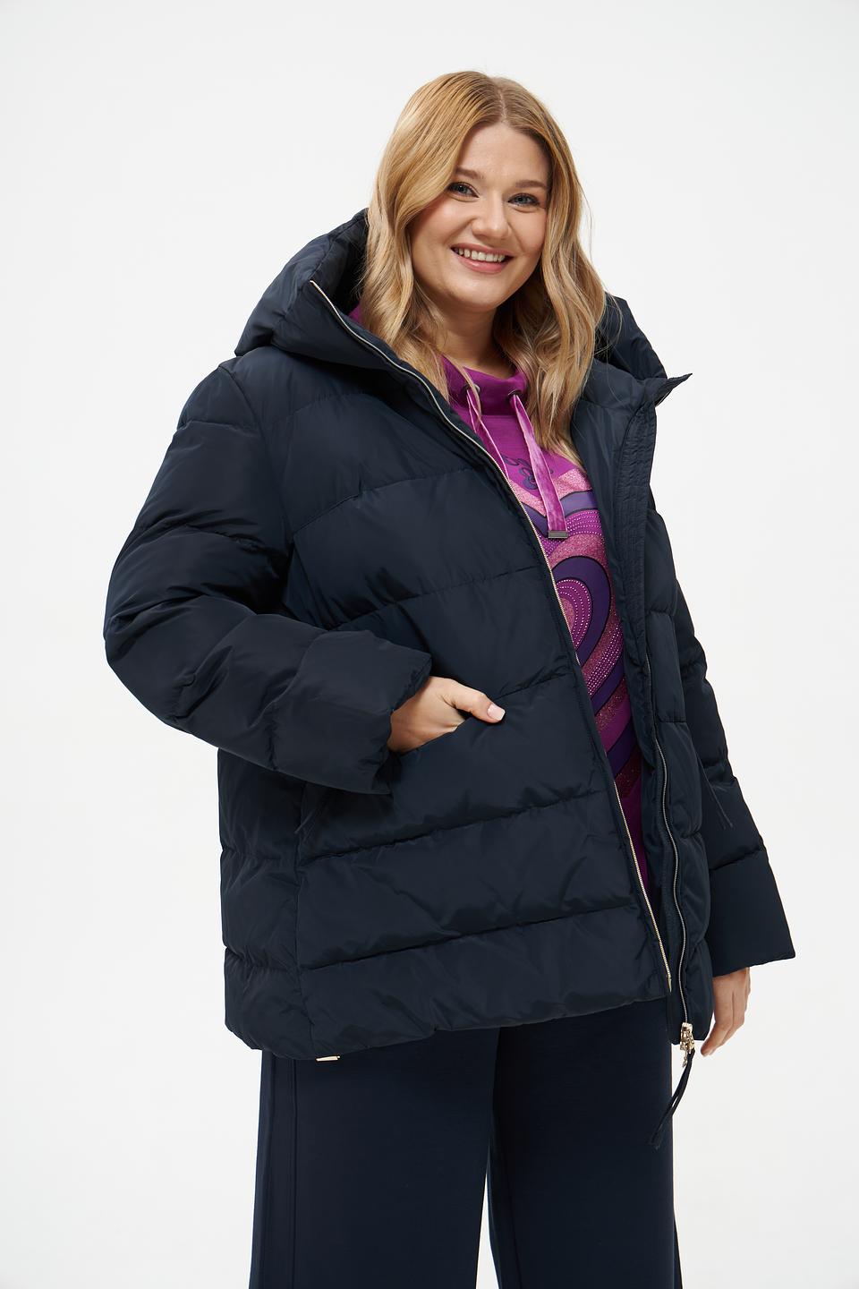 Куртка Baronia стеганая тёмно-синяя