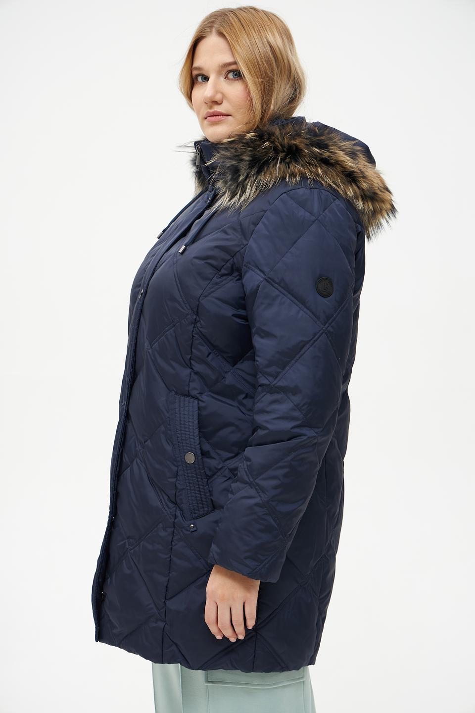 Куртка Lebek стеганая синяя