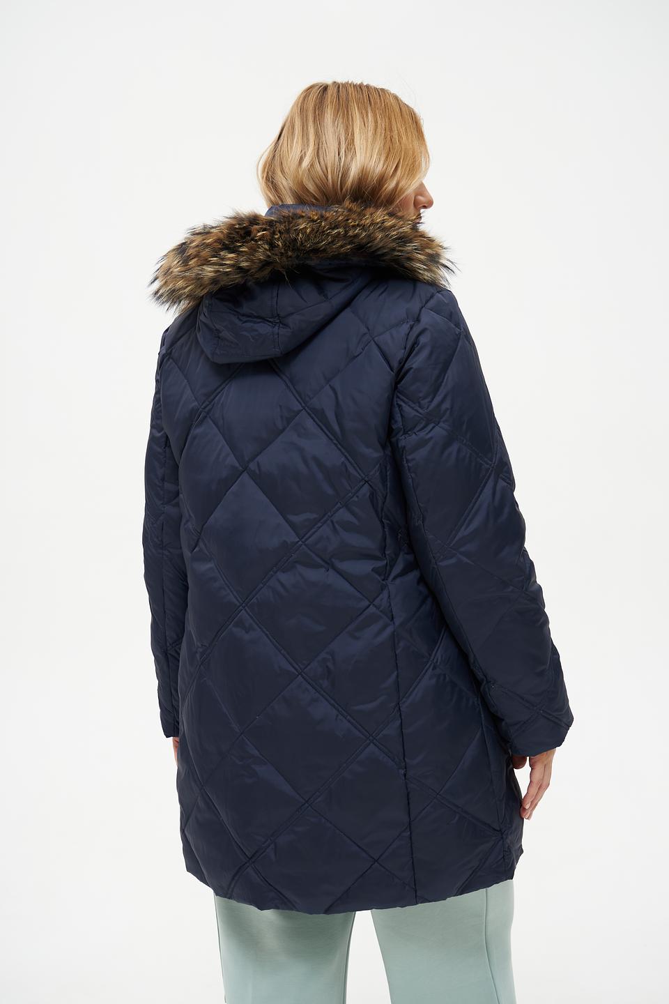 Куртка Lebek стеганая синяя