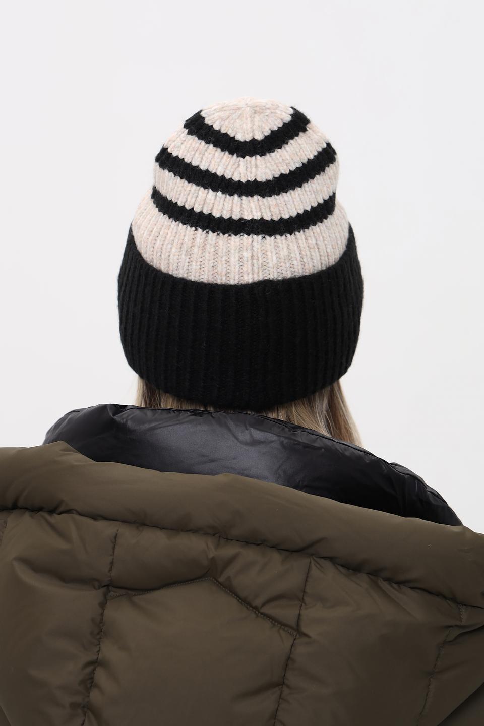 Шапка Fraas в полоску