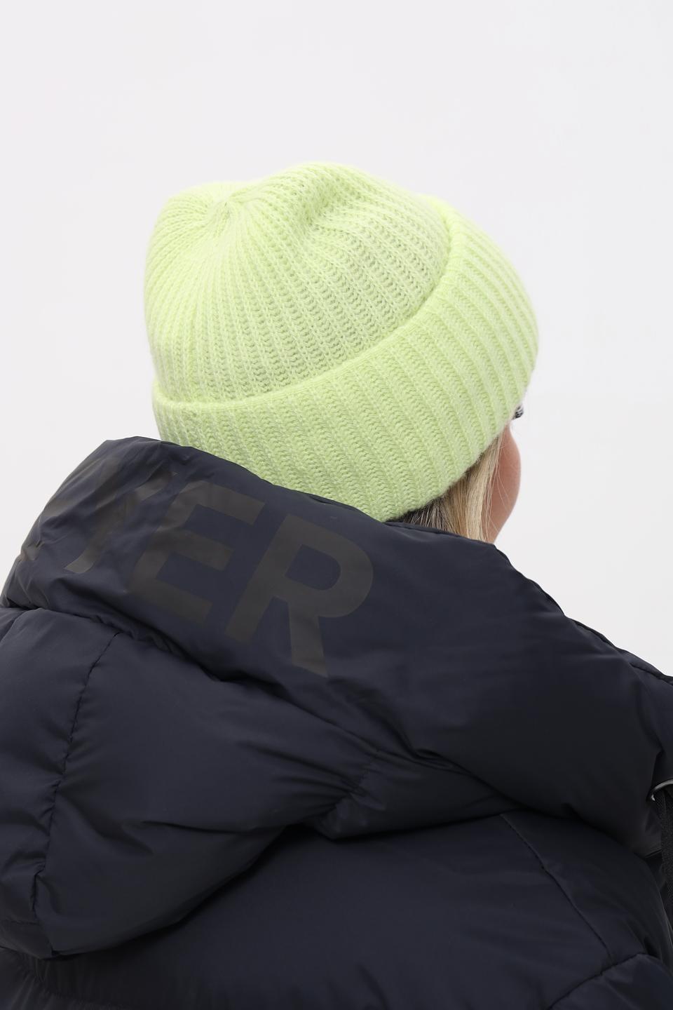 Шапка Fraas кашемир лайм