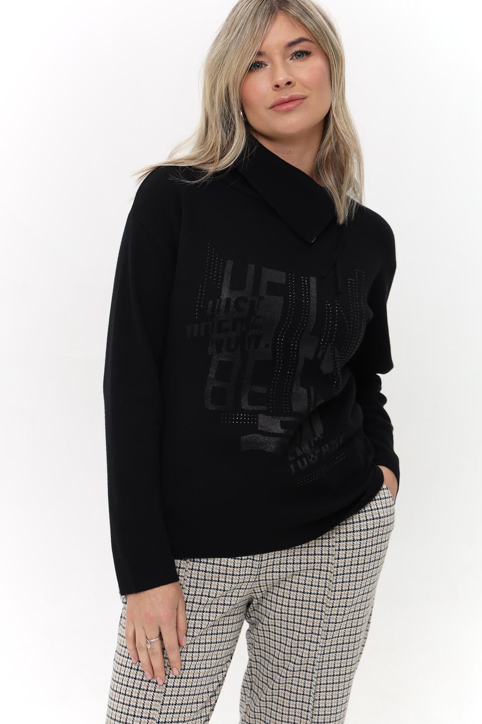 Пуловер Lebek с декором