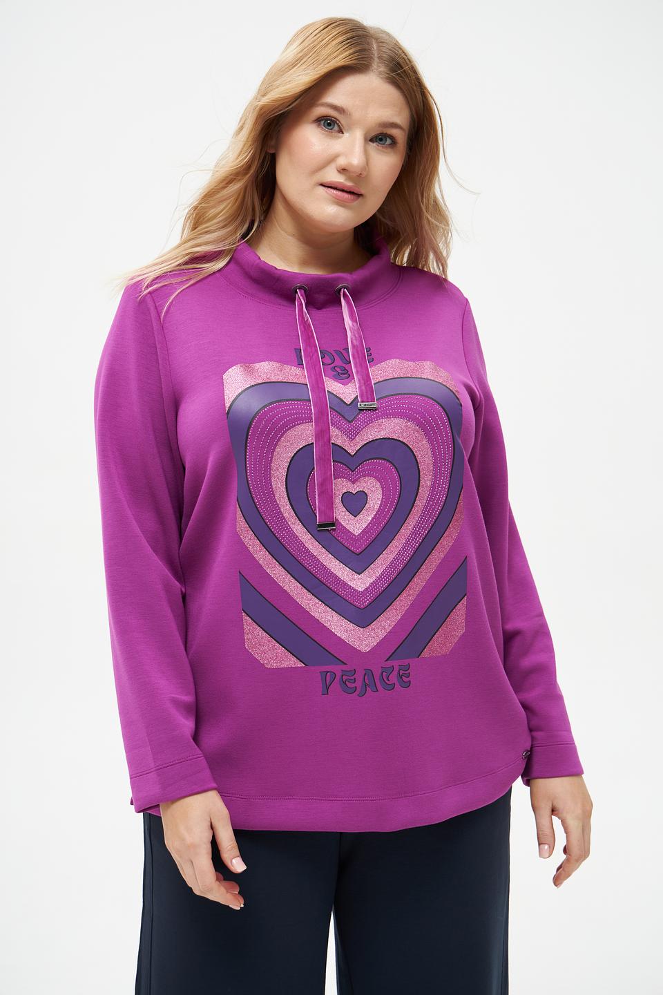 Пуловер Via Appia с принтом