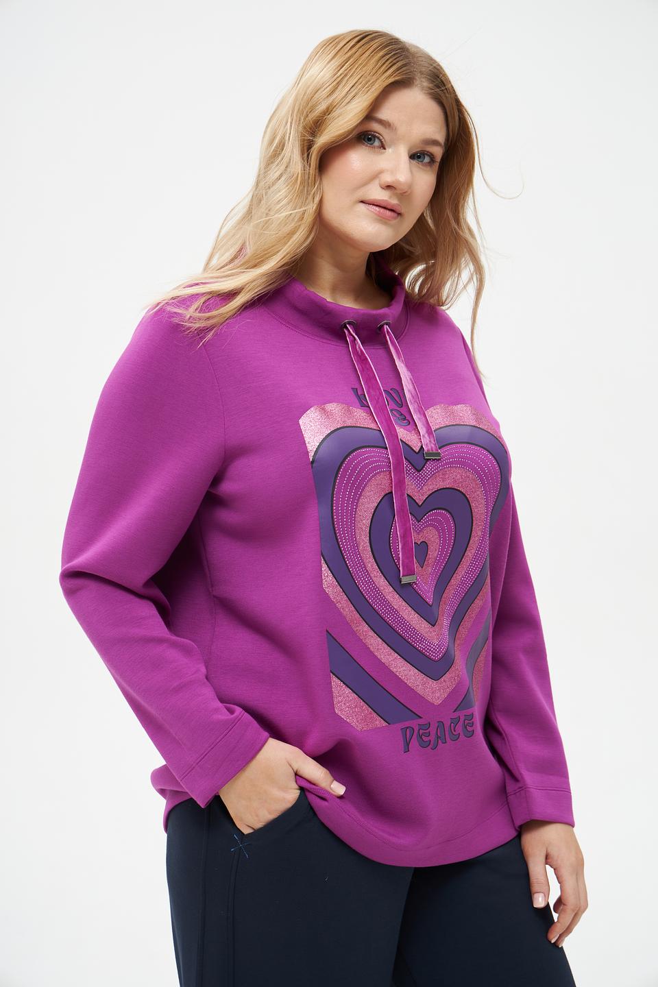 Пуловер Via Appia с принтом