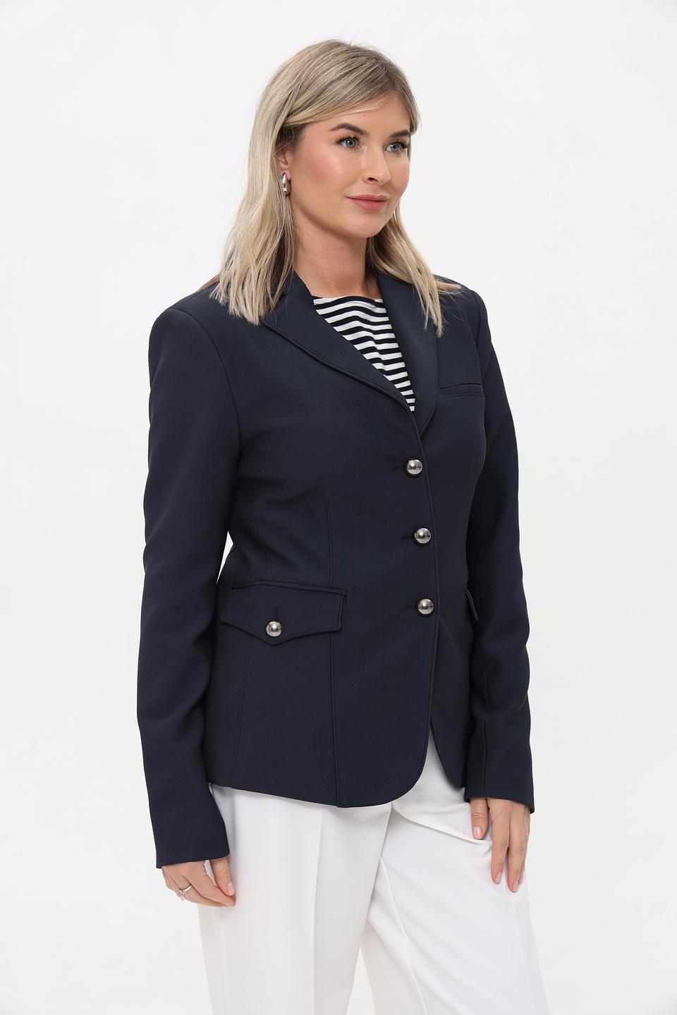 Жакет Monari приталенный тёмно-синий