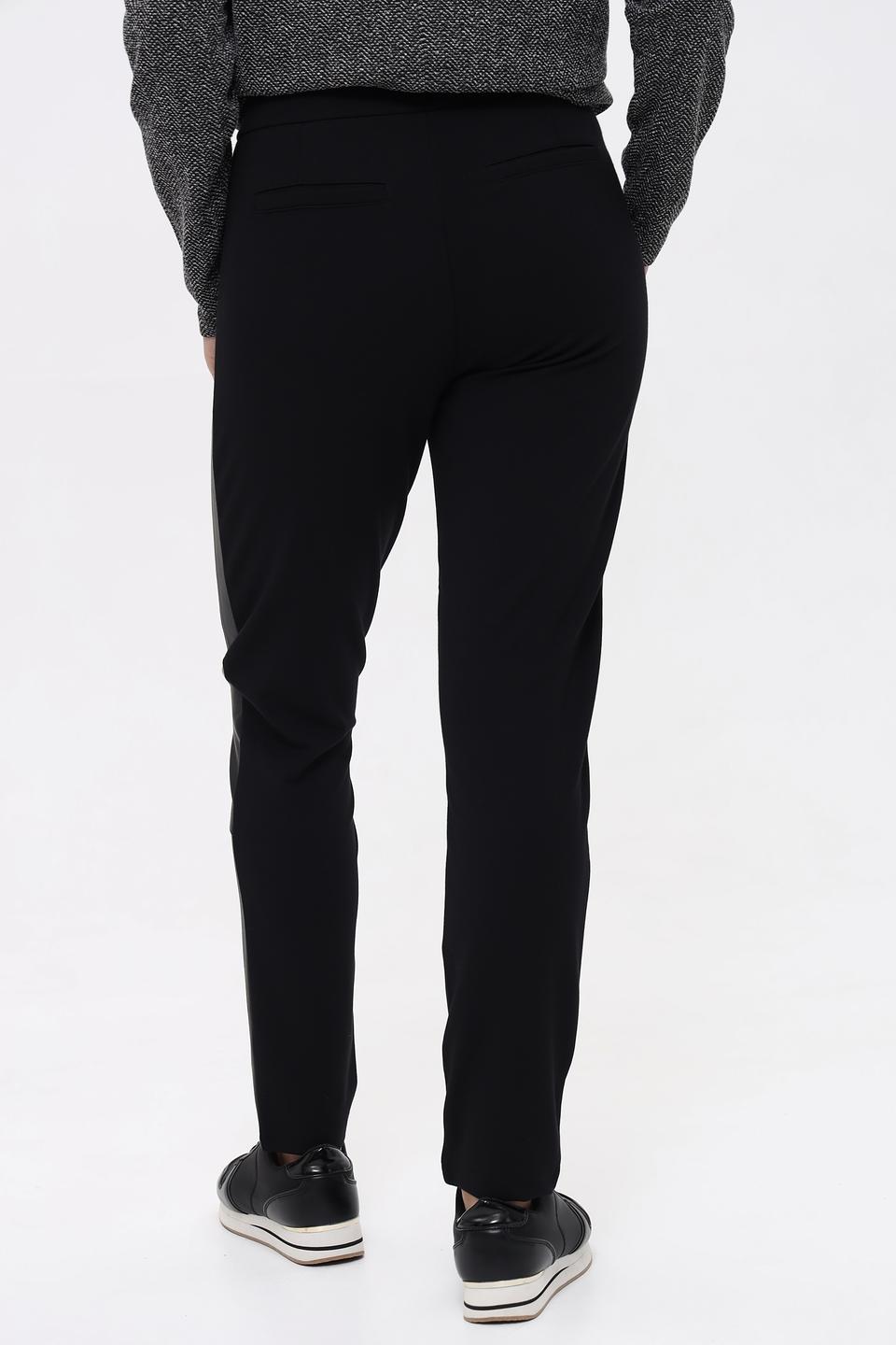 Брюки Monari эко-кожа черные