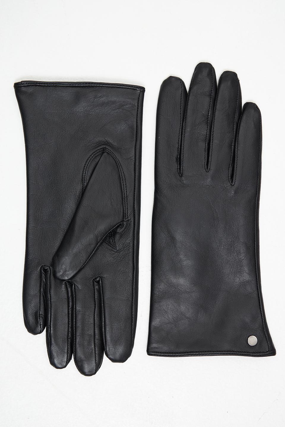 Перчатки Roeckl кожаные чёрные