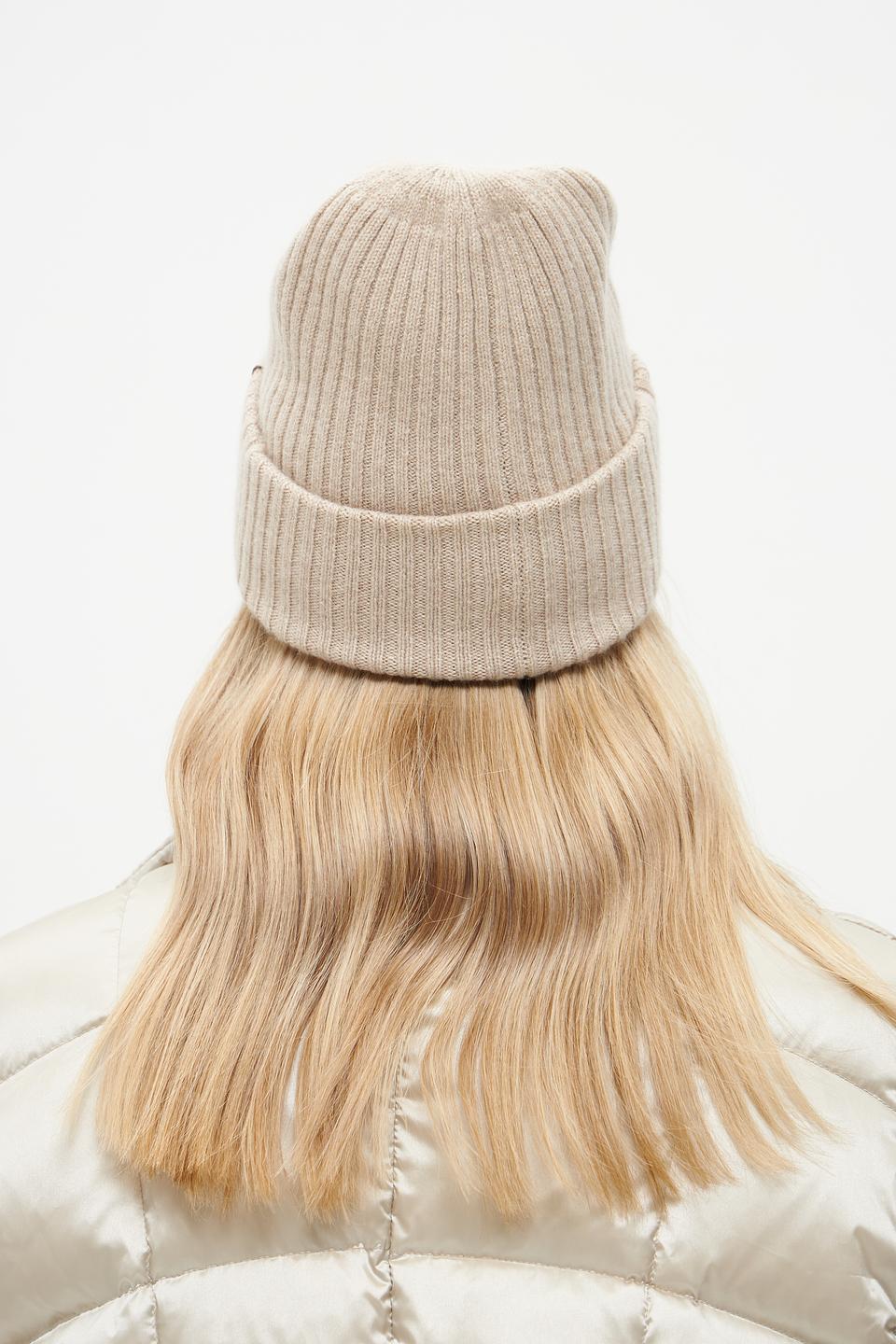 Шапка Roeckl кашемир бежевая