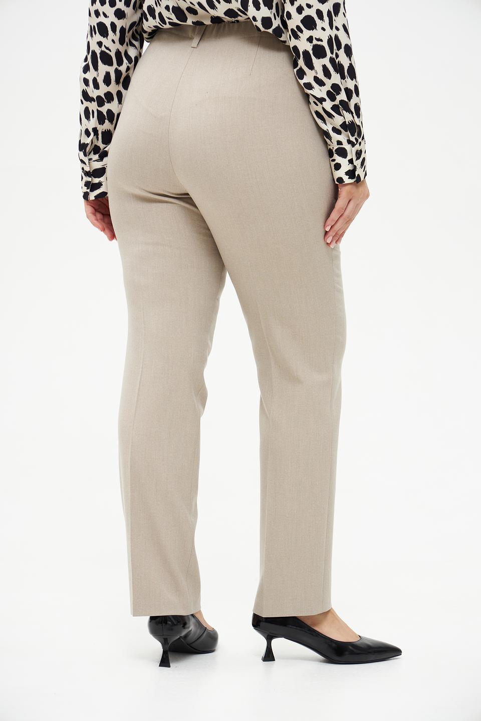 Брюки Relaxed by Toni бежевые