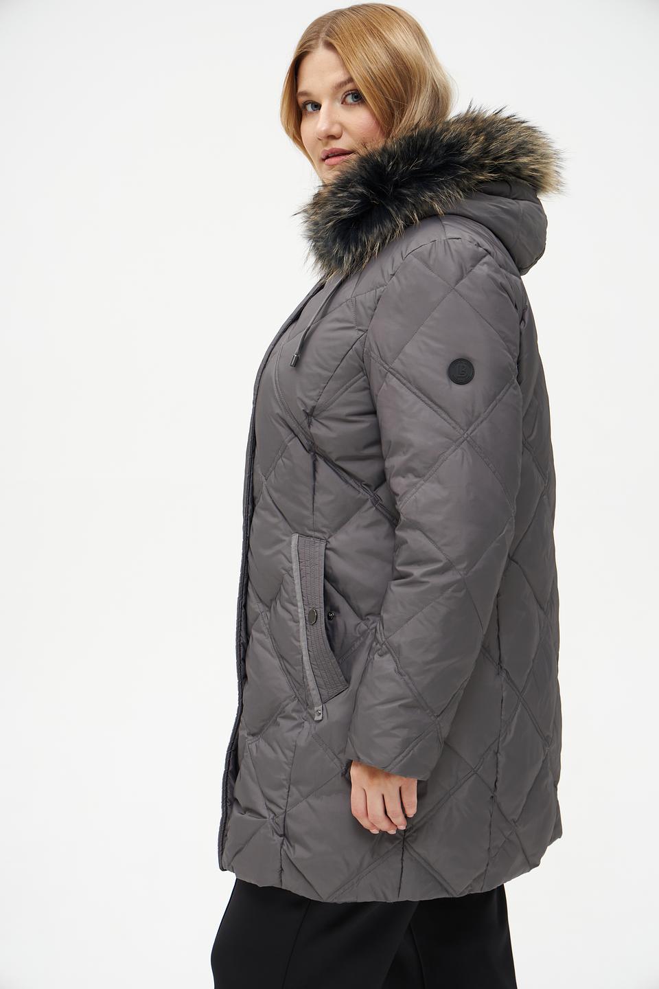 Куртка Lebek стеганая серая