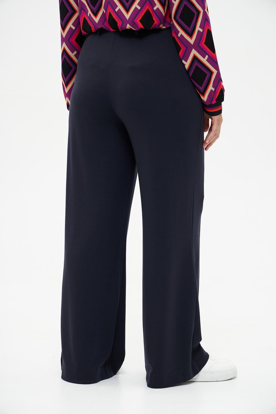 Брюки палаццо Margittes темно-синие
