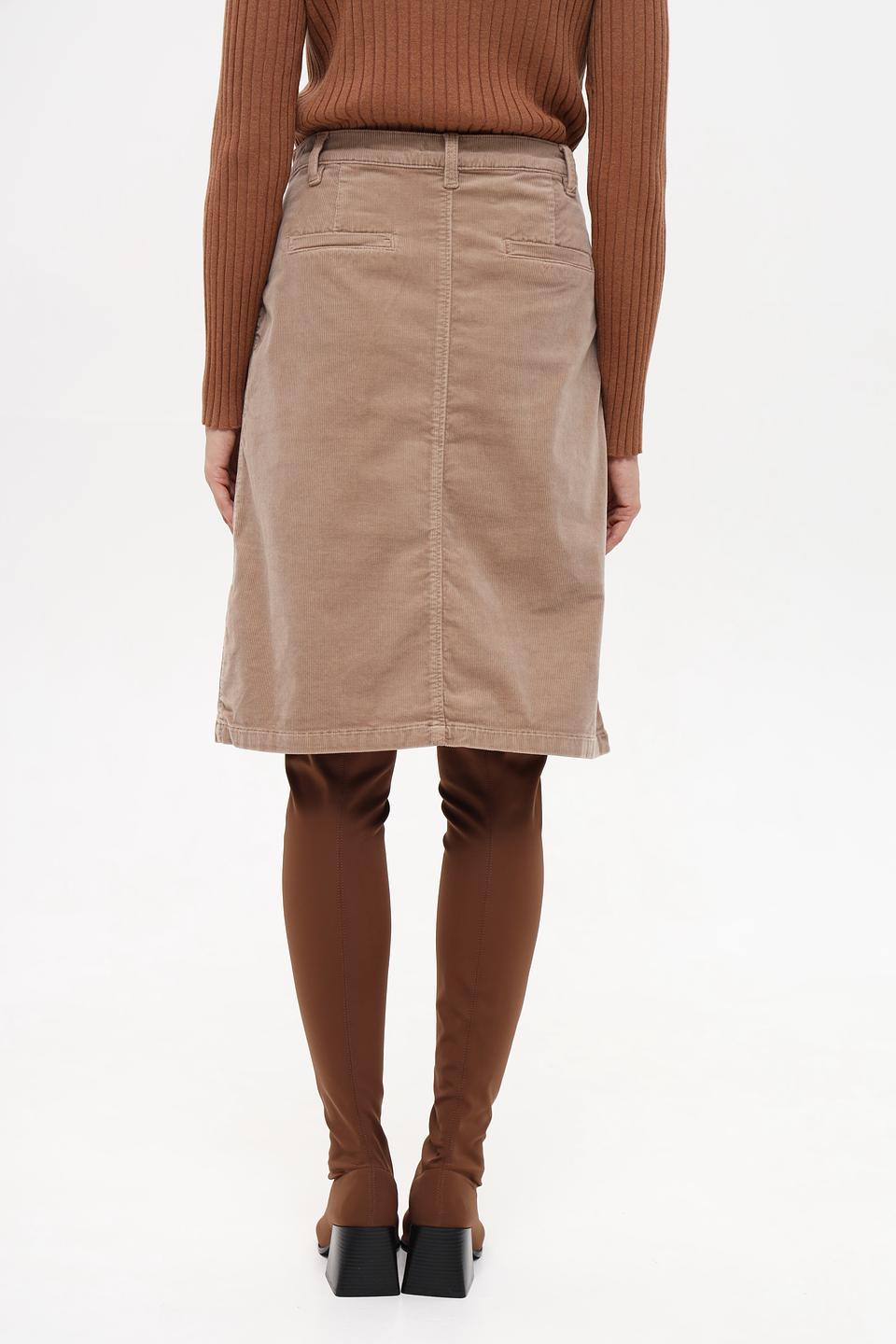 Юбка Gerry Weber вельветовая бежевая