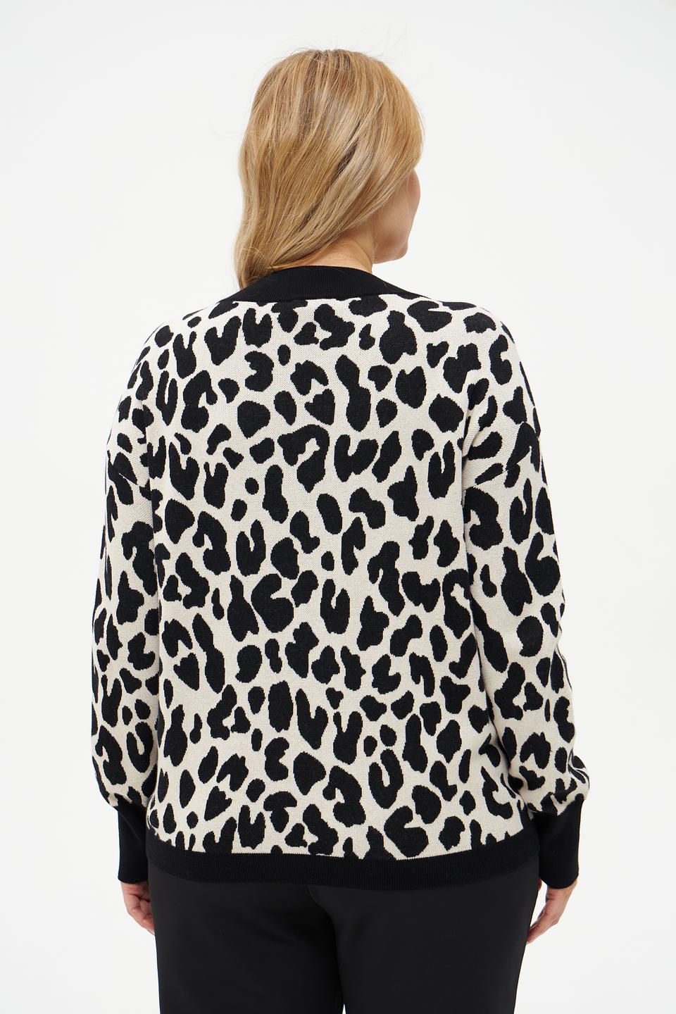 Пуловер Tuzzi с леопардовым принтом