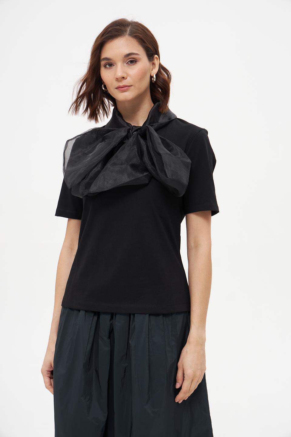 Блуза Rich and Royal с бантом