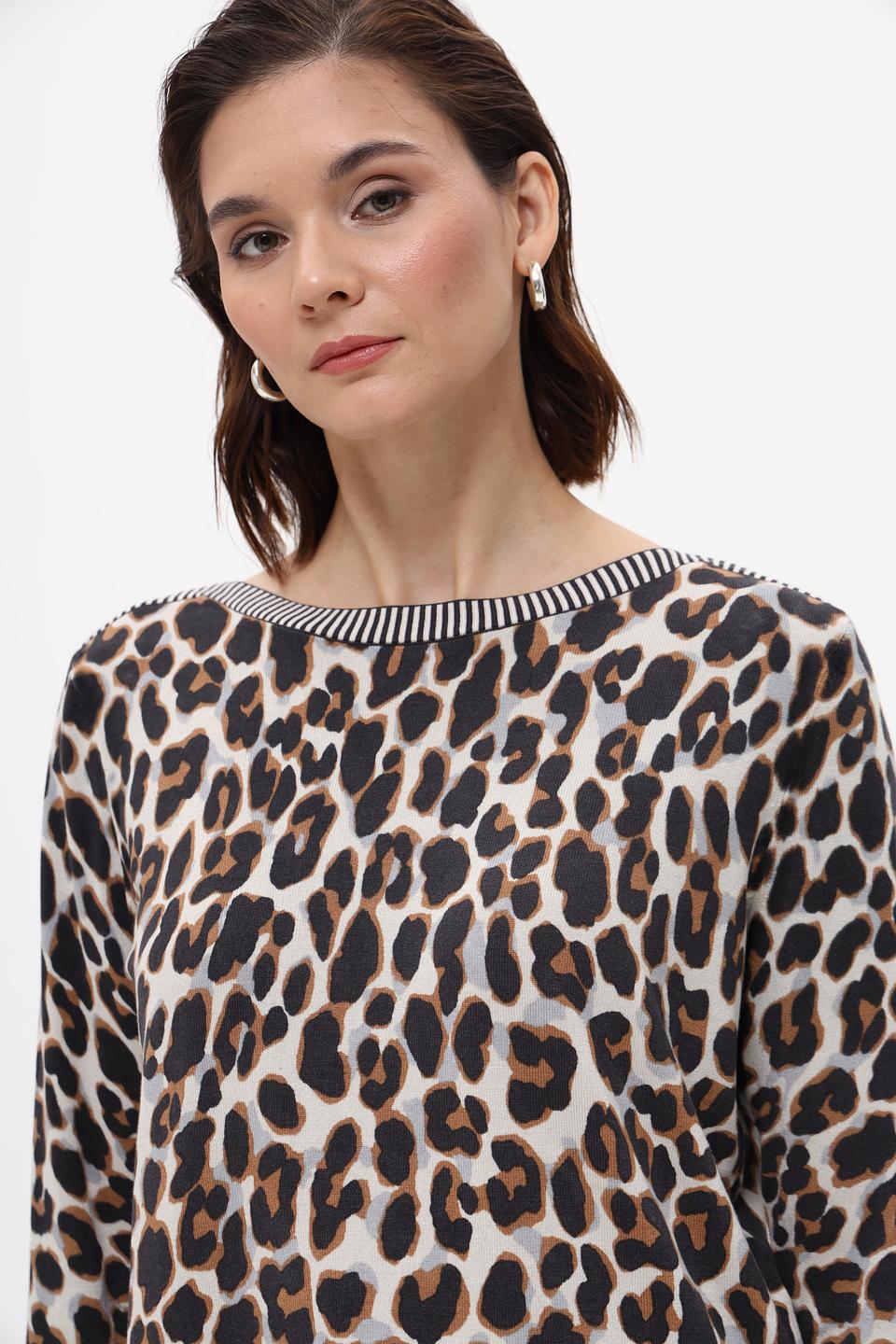 Пуловер Betty Barclay леопард