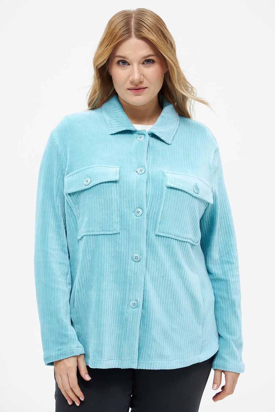 Жакет Rabe collection вельветовый мятный