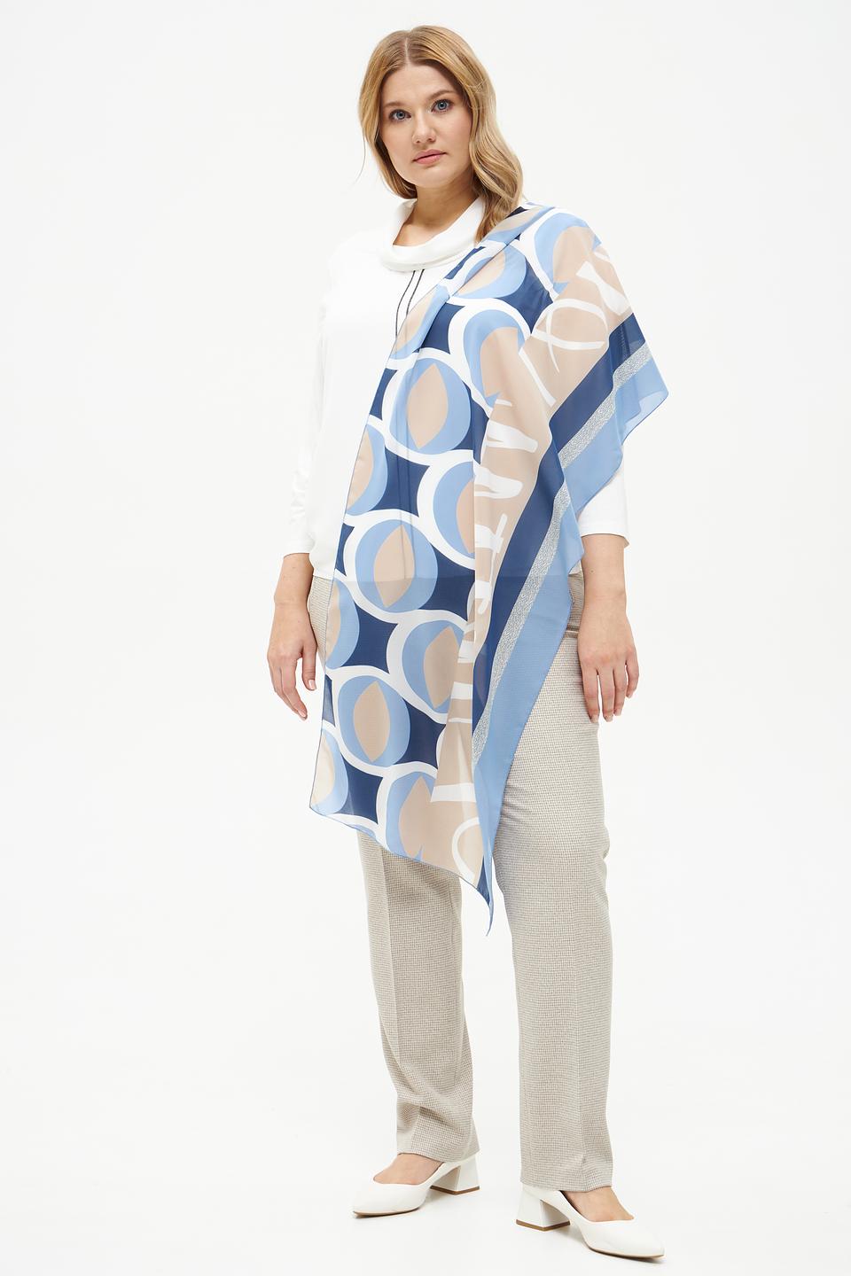 Шарф Frank Walder с геометрическим принтом