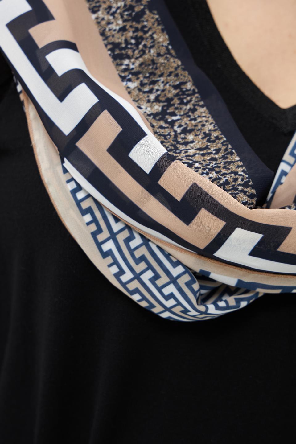 Шарф Frank Walder с геометрическим принтом