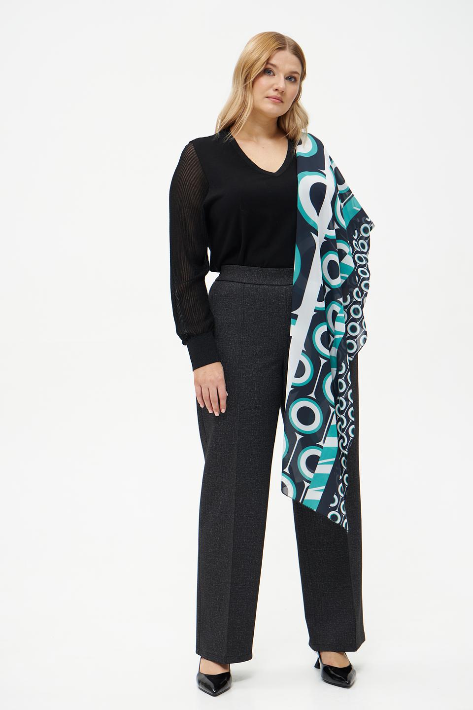 Шарф Frank Walder с геометрическим принтом