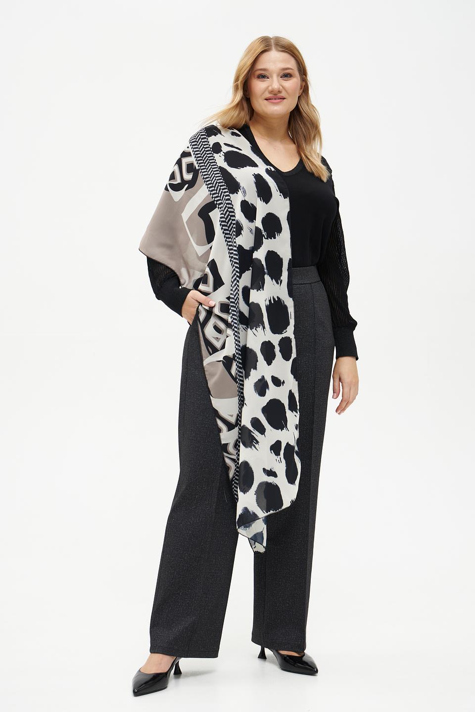 Шарф Frank Walder с принтом