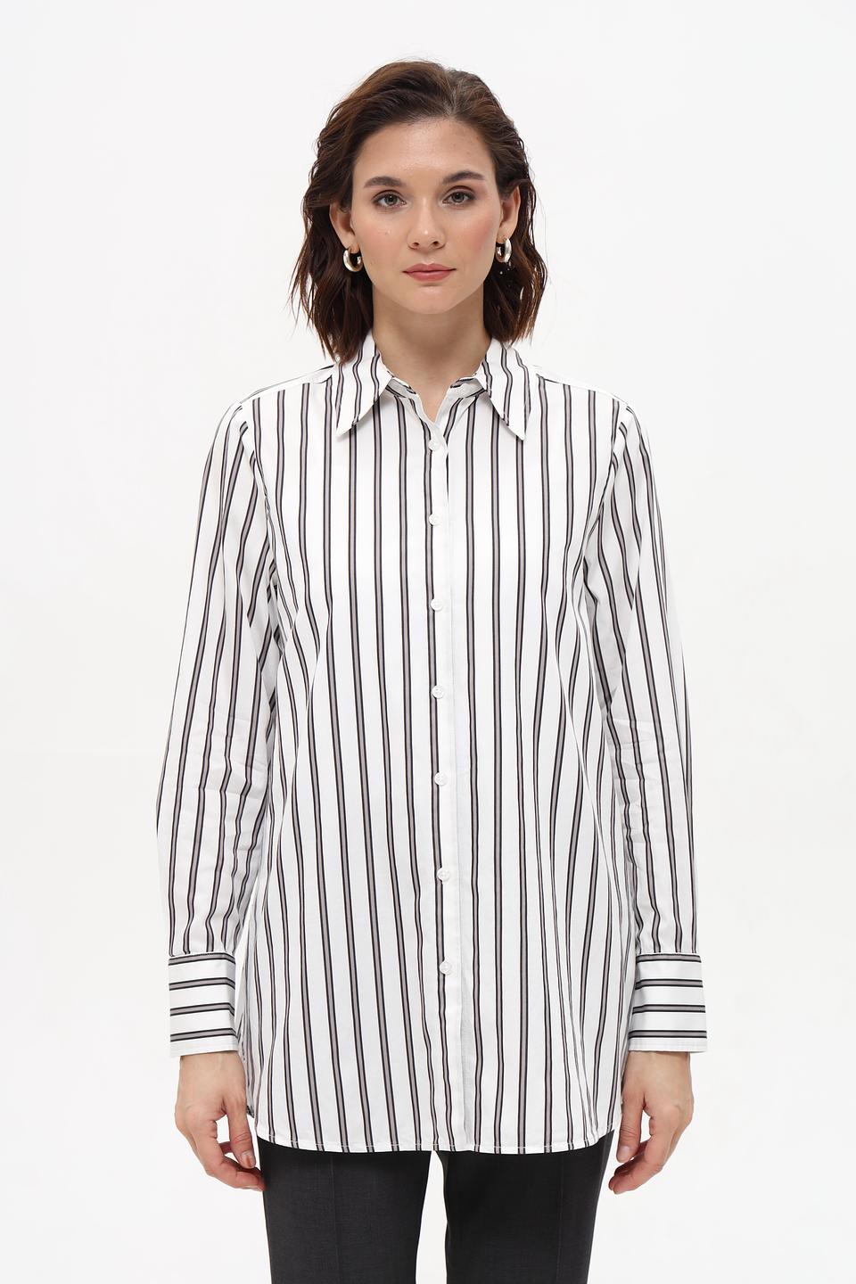 Рубашка Marc Aurel в полоску