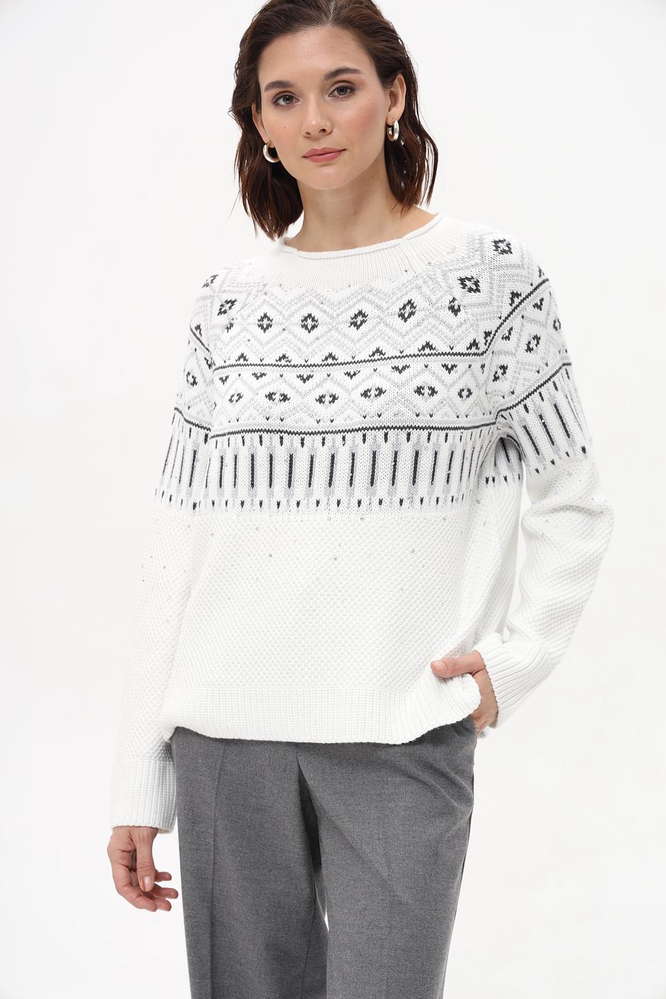 Пуловер Monari с узором