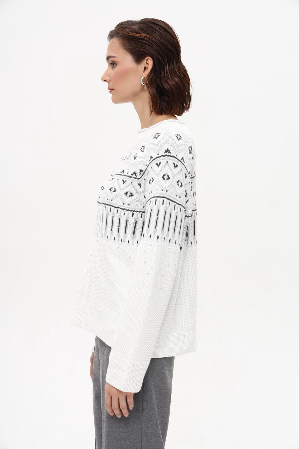 Пуловер Monari с узором
