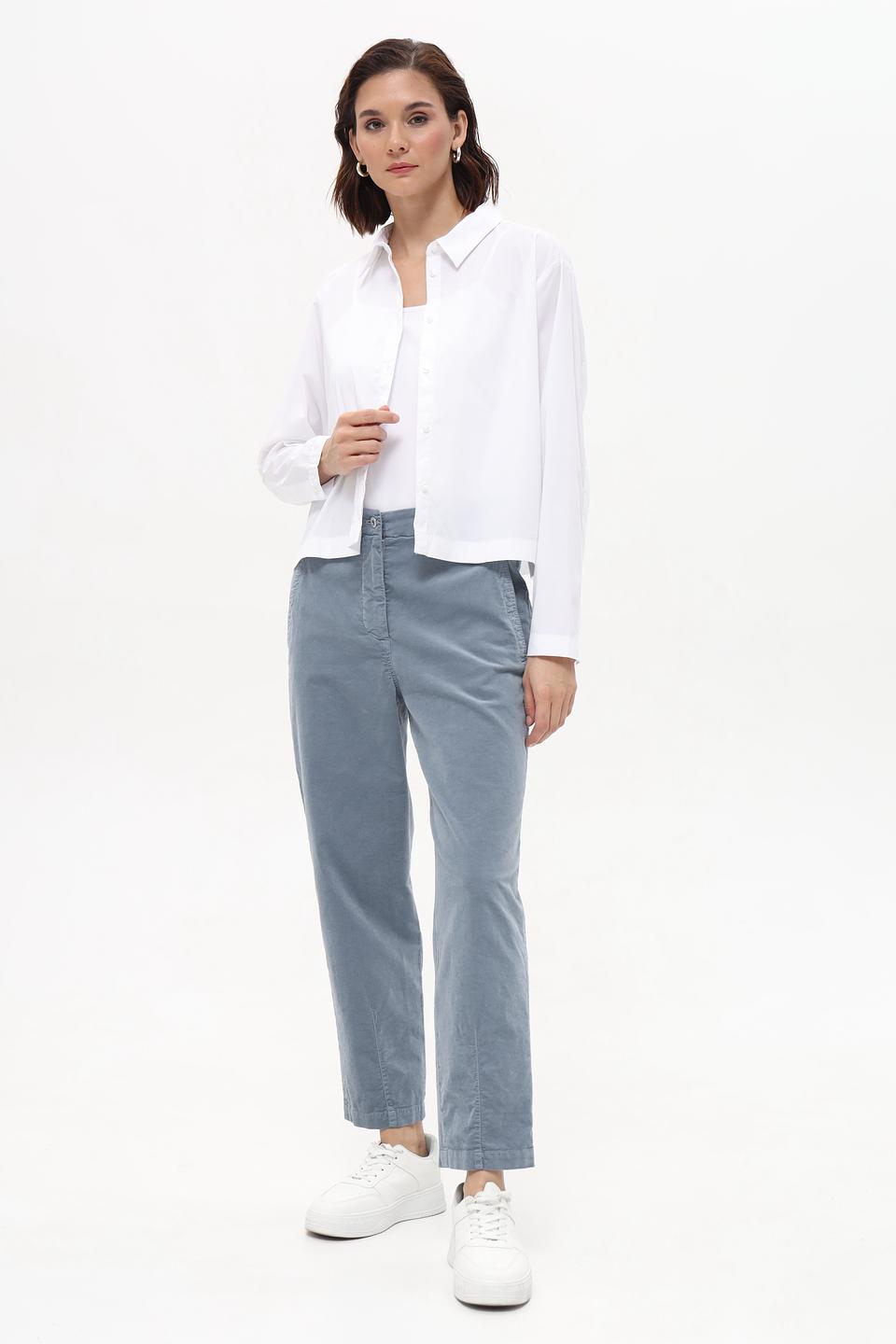 Блуза Tom Tailor denim белая