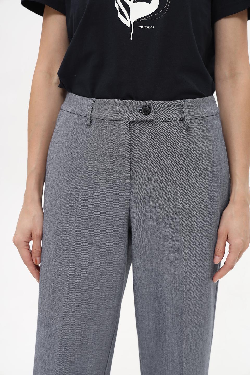 Брюки классические Tom Tailor серые
