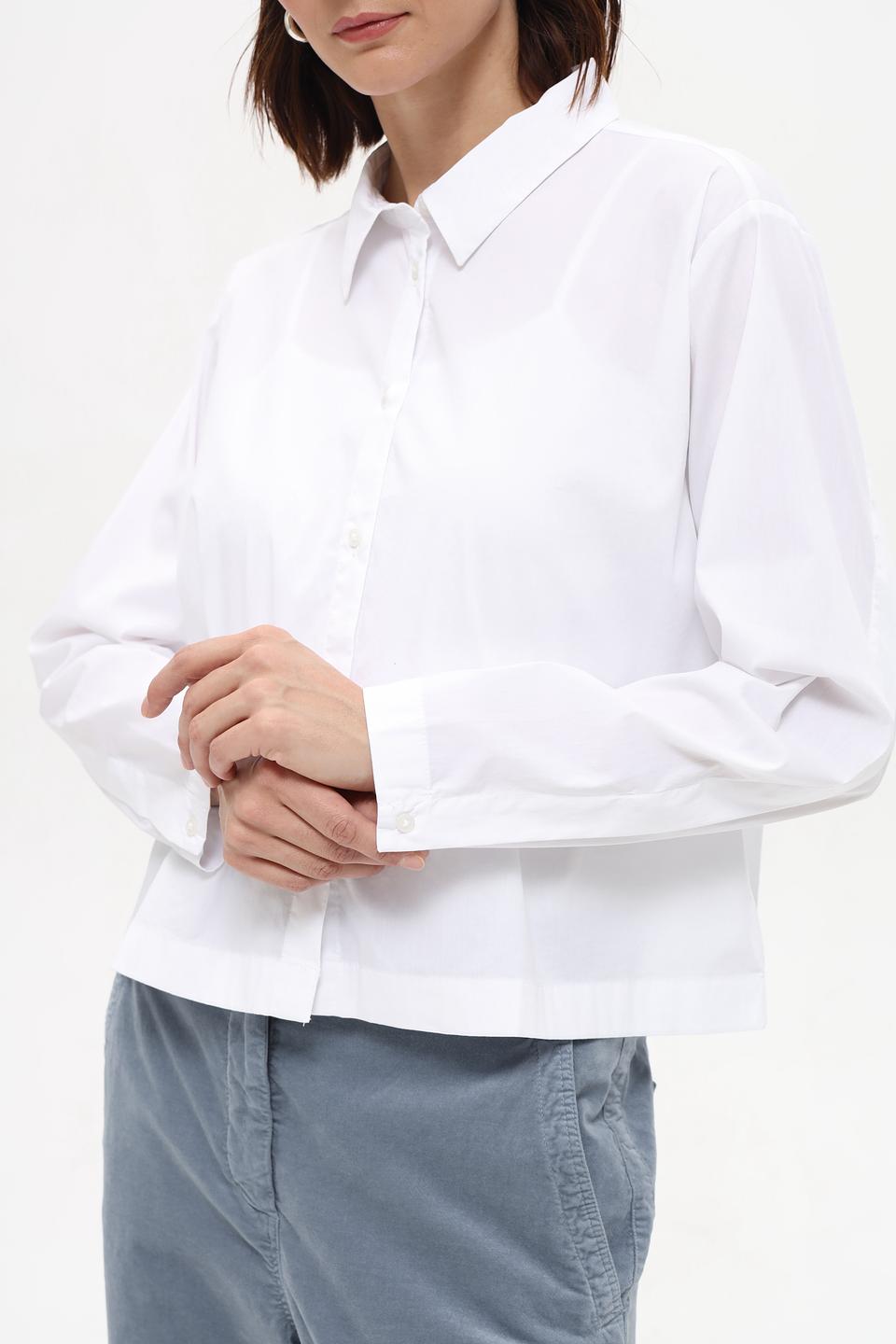 Блуза Tom Tailor denim белая