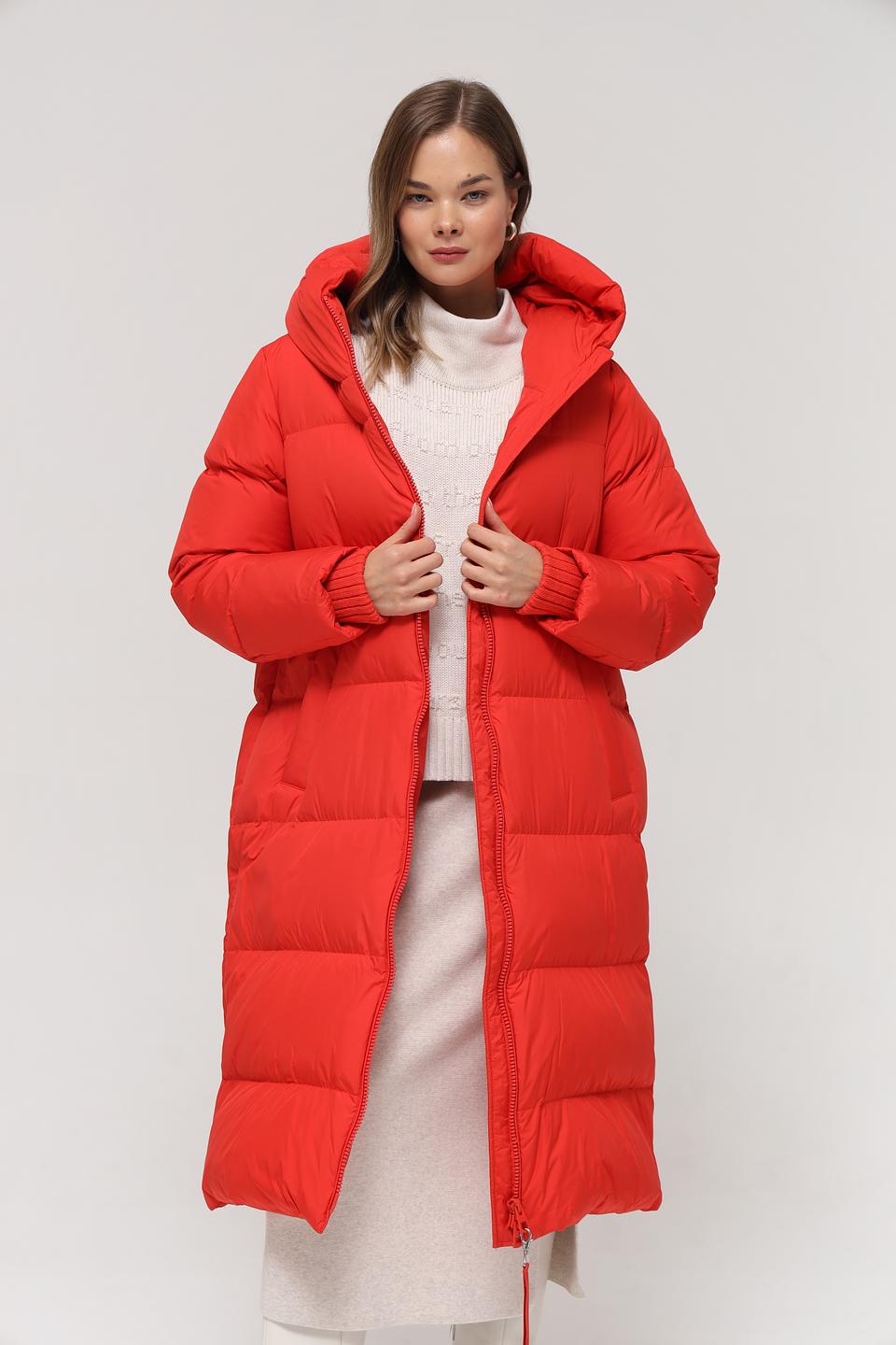 Пальто Marc O Polo красное стеганое