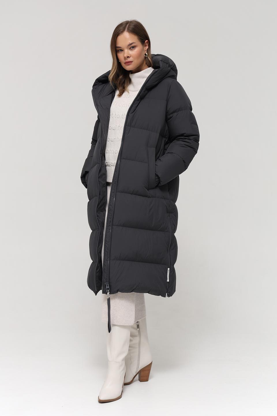 Пальто Marc O Polo стеганое чёрное