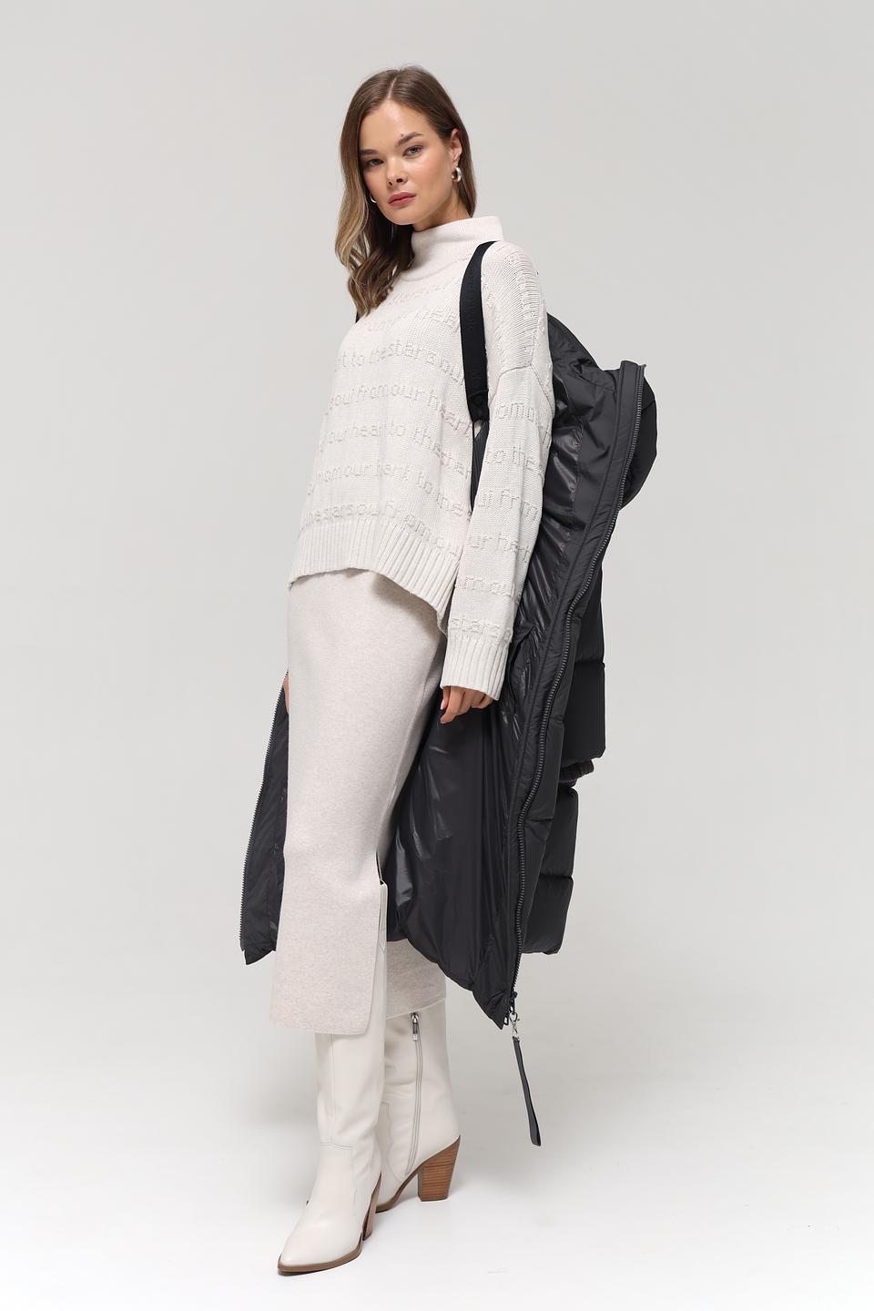 Пальто Marc O Polo стеганое чёрное